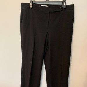 Calvin Klein Size 12 Classic Fit Black Dress Pants